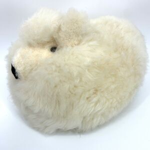 Vintage Maxwell Hay & Co stuffed Sheep Lamb Plush 100% pure virgin wool Large